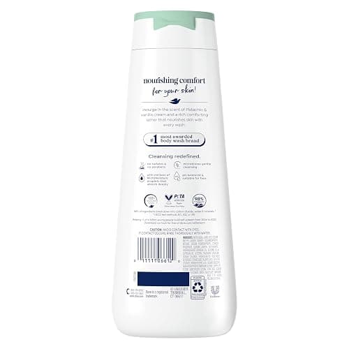 Dove Hydrating Body Wash for Women Pistachio & Vanilla Cream for Hydrated & Repaired Skin 20 fl oz thumbnail 2