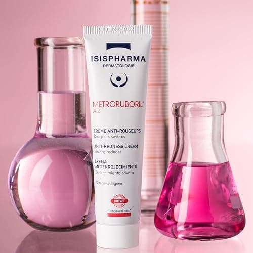 ISISPHARMA METRORUBORIL A.Z Crema - Anti-rojeces 30 ml - Diseñada con un 15% de Ácido Azelaico - Reduce el Enrojecimiento, Mejora la Microcirculación - Productos franceses - 30 ml (Paquete de 1) - blanco thumbnail 7