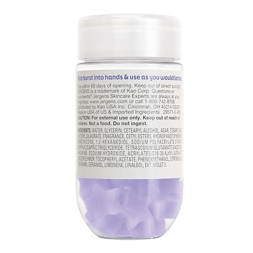 Jergens Lavender Lotion Bursts, Squishy Star-Shaped Moisturizer Bursts, 38 Ct thumbnail 10