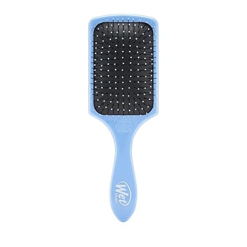 Wet Brush Paddle Detangler Hair Brush, Sky, Ultra-Soft IntelliFlex Bristles with AquaVent Design, Great For Treatment & Mask Application, Women, Men, Wet, Dry and Damaged Hair - Image 1