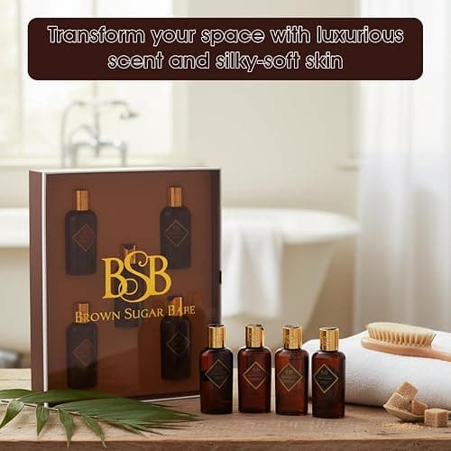 Brown Sugar Babe Body Oil Gift Set, Vanilla Body Oil and Perfume Oil for Women, Jasmine Oil with Marshmallow and Vanilla Musk, Five Scents are Creme De La Creme, Wild Card, Rich Aunty, Madam, Marry Me thumbnail 5