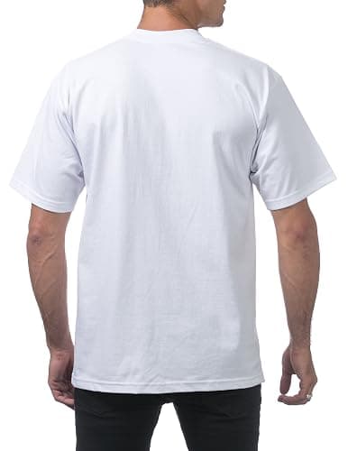 Pro Club Men's 3-Pack Heavyweight Cotton Short Sleeve Crew Neck T-Shirt thumbnail 4