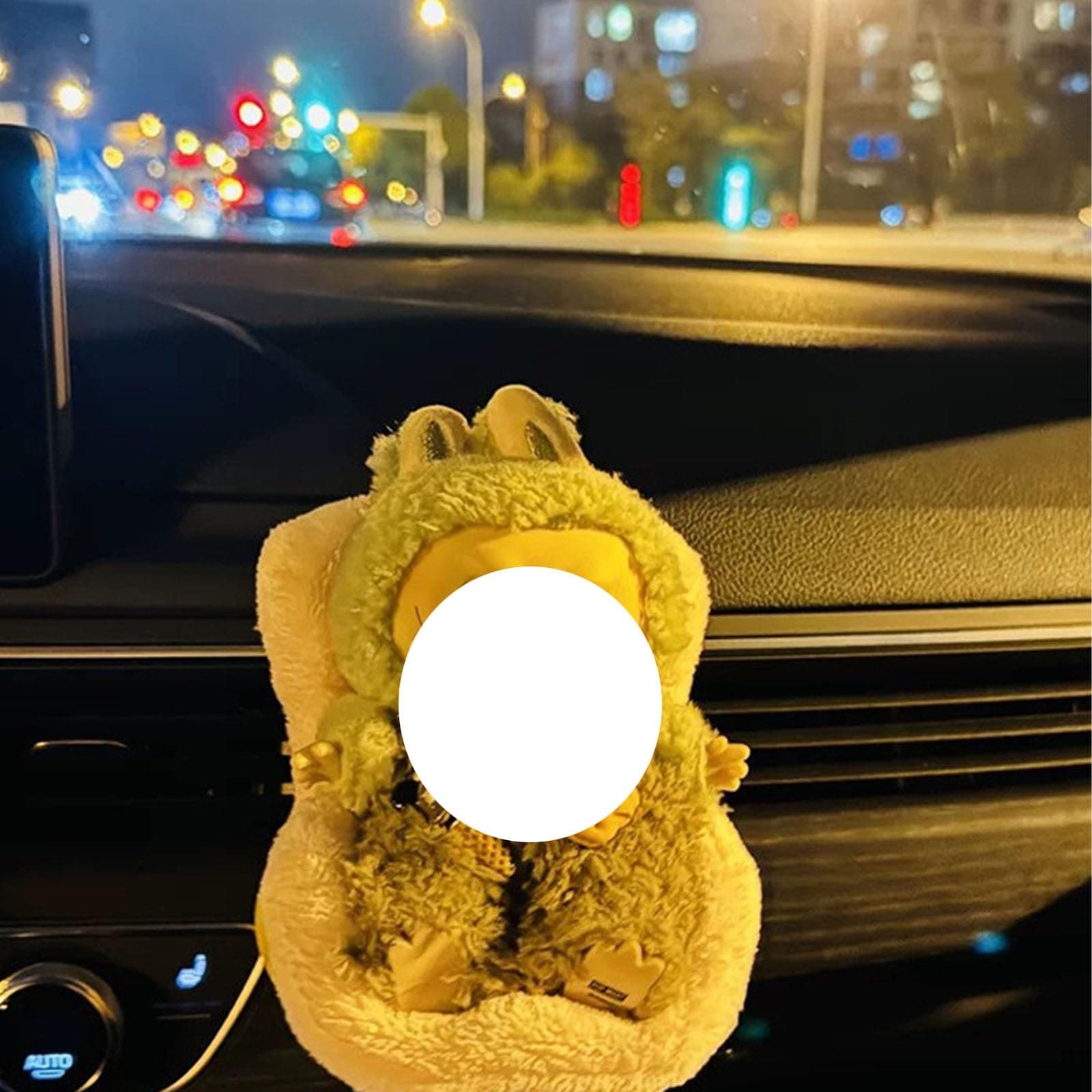 Bilbarnstol För Labubu Docka, Labubu Bilbarnstol För Bildekorationer, Docka Bilbarnstol Med Mjuk Lurvig Kudde, Ha En Plats Labubu, Babydocka Bilbarnstol(G) thumbnail 5