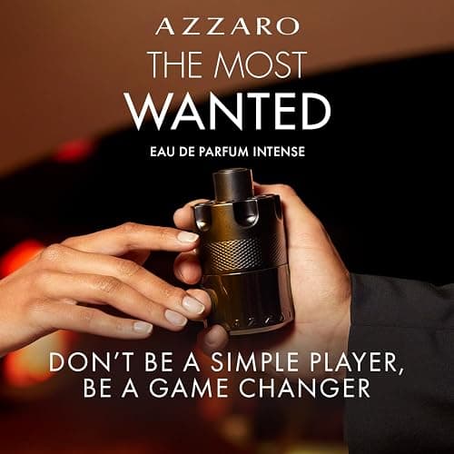Azzaro The Most Wanted Eau de Parfum Intense - Woody & Seductive Mens Cologne - Fougère, Ambery & Spicy Fragrance for Date Night - Lasting Wear - Luxury Perfumes for Men thumbnail 5