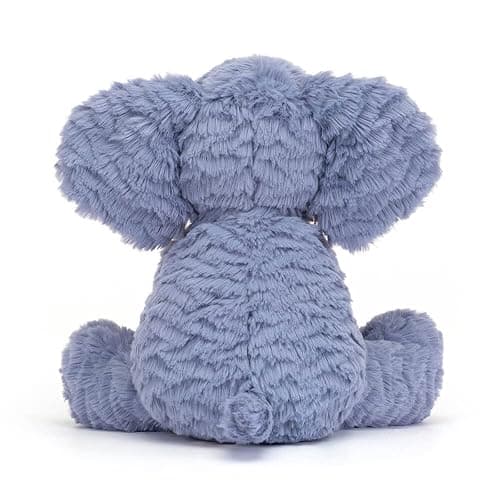 Jellycat Fuddlewuddle Elephant Stuffed Animal, Medium 9 inches - Elephant Plush Toy - Classic Children's Gift thumbnail 4
