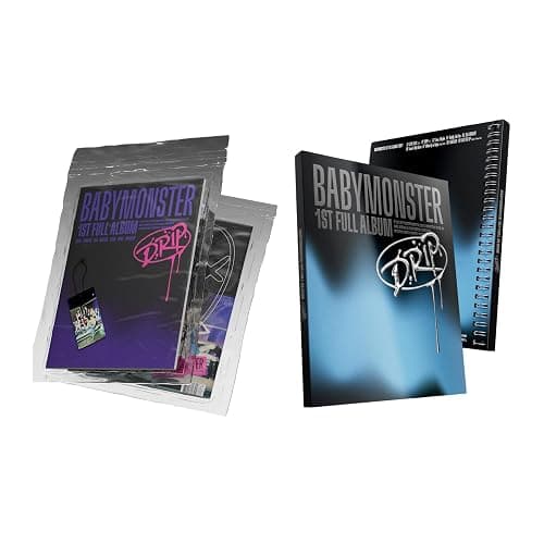 BABYMONSTER 1st FULL ALBUM [DRIP] Photobook Random Version (ZIP LOCK or BINDER) - Image 1