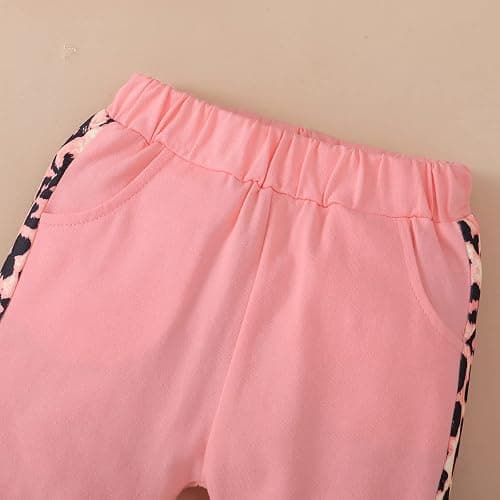 Yvowming Newborn Baby Girl Clothes Outfits Infant Hoodie Sweatshirt Pants Headband Toddler Girl Clothing Set thumbnail 5