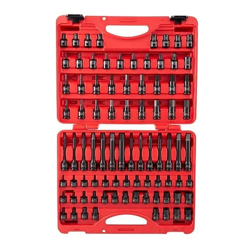 Sunex 3569 3/8" Dr. Master Hex Bit Impact Socket Set (84 Piece) - Image 1