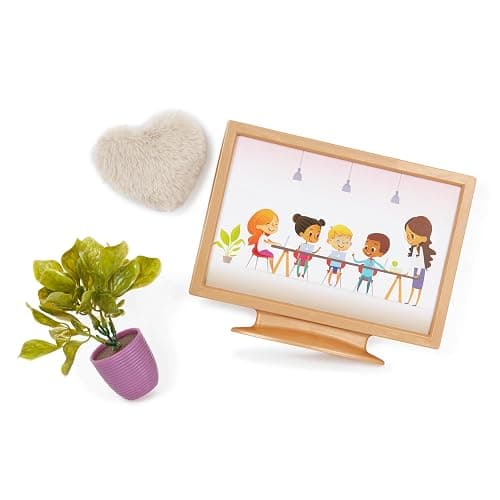 Our Generation - OG Lovely Living Room Set - Dollhouse Furniture - Couch, Rug & TV Set - 18-Inch Doll Accessories - Pretend Play - Toy for Kids 3 Years + thumbnail 6