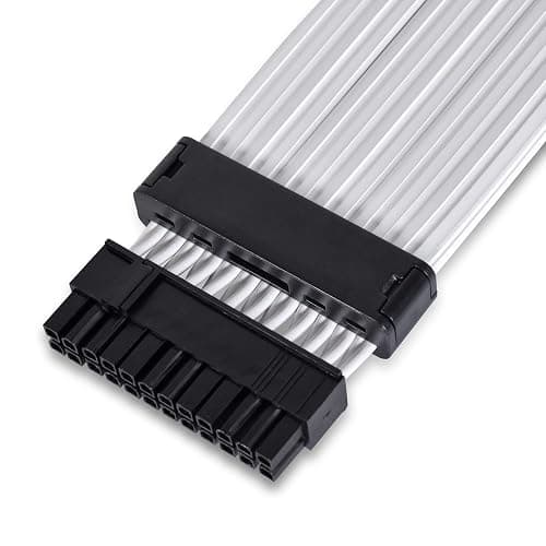 Lian Li Strimer Plus V2 24 Pin (PW24-PV2) - Addressable RGB Power Extension Cable (Strimer L-Connect 3.0 Controller Included) - for Motherboard Connector, PW24-PV2 Black thumbnail 5