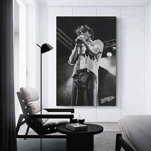 CZNBYYDSJH Benson Boone Poster Vintage Music Singer Canvas Wall Art Aesthetic Decorative Painting Living Room，Cafes, Restaurants And Hotelsstyle 12x18inch(30x45cm) thumbnail 3