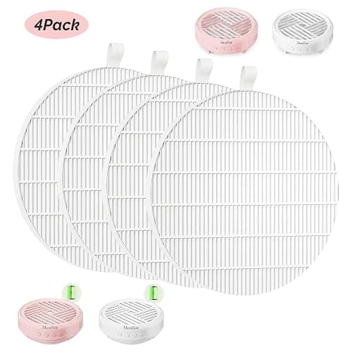 MelodySusie HPro SProR Nail Dust Collector Replacement Filter,4 Pack Reusable Dust Filter for MelodySusie HPro SProR Nail Dust Vacuum Fan Collector Extractor Electric Dust Suction Machine thumbnail 6