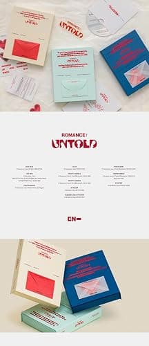 ENHYPEN - 2nd Studio Album Romance : Untold CD (3 versions SET) thumbnail 2