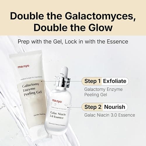 MANYO Galactomy Enzyme Peeling Gel, Face and Body Scrub, Dead Skin Remover, Blackhead Remover, Korean Exfoliating Gel, Korean Skin Care, 2.5fl oz (75ml) thumbnail 8
