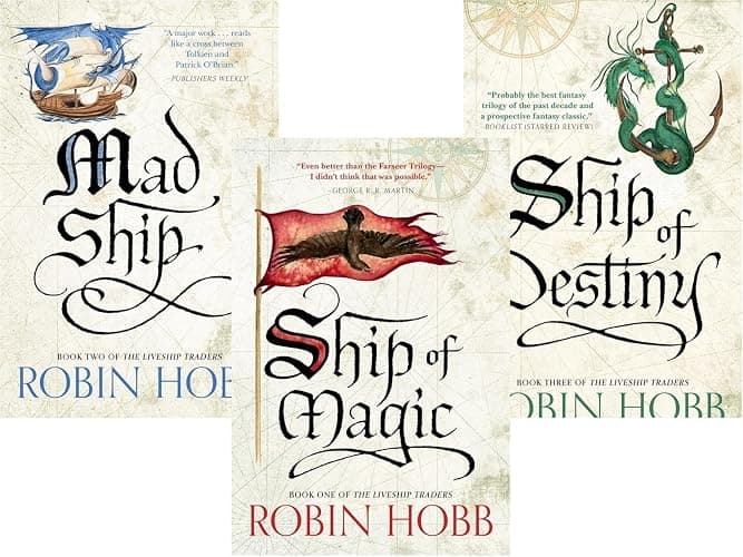 Robin Hobb The Liveship Traders Trilogy 3 Books Collection Set - Image 1