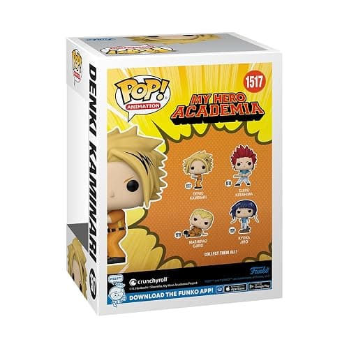 Funko POP! Animation: My Hero Academia (MHA) - Hero League Baseball - Denki Kaminari - Collectable Vinyl Figure - Gift Idea - Official Merchandise - for Kids & Adults - Anime Fans thumbnail 3