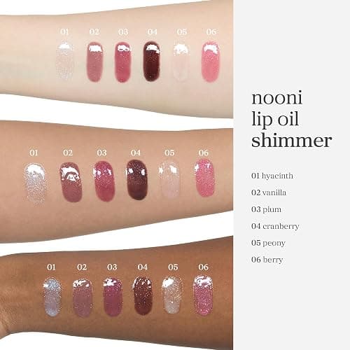 NOONI Korean Lip Oil - Appleplum - pH Color-Changing Plumping Lip Gloss | 24HR Hydration, Moisturizing Lip Oil, Natural Lip Plumping Effect, Waterproof Wear, Glossy Finish, Gift Stocking Stuffers thumbnail 12
