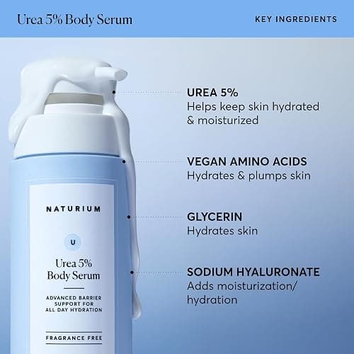 Naturium Urea 5% Body Serum, Lightweight, Hydrating Serum with Nourishing & Soothing Benefits for Barrier Support, Vegan & Cruelty-Free, 14 oz thumbnail 3