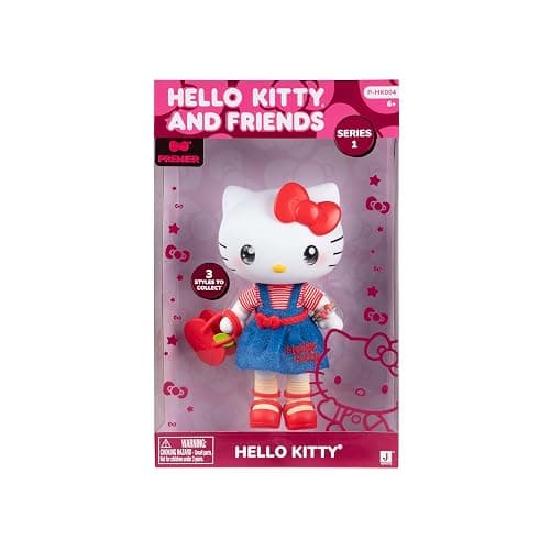 Hello Kitty® and Friends Premier 8-Inch Articulated Figure - Classic Hello Kitty® Series 1 Poseable Doll - Officially Licensed Sanrio Product - 6+ thumbnail 4