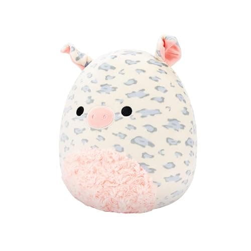 Squishmallows Original 12in Rosie The White Spotted Pig with Pink Swirl Belly – Official Jazwares Easter Plush (Medium-Sized) thumbnail 4