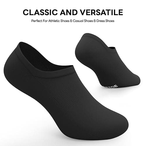 easetoe No Show Socks Womens, Premium Cotton Low Cut Non Slip Invisible Liner Socks 4/8 Pairs thumbnail 2