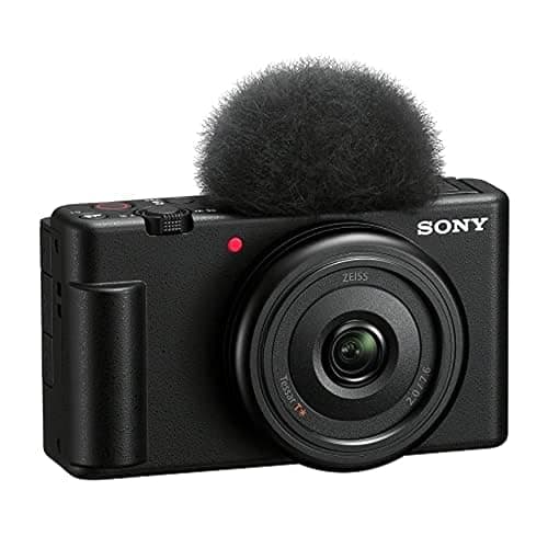 Sony ZV-1F Vlog Camera for Content Creators and Vloggers Black - Image 1