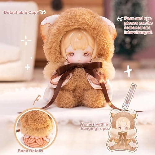 BEEMAI Antu Cute Petite Series Plush Blind Box 1PC (1 of 7 Possible Styles) Cute Figures Collectible Toys Birthday Gifts thumbnail 5