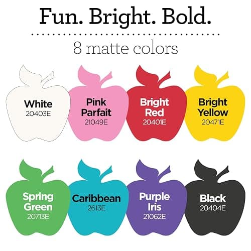 Apple Barrel Acrylic Craft Paint Set, Matte Finish, Set of 8, 8 Fl Oz (Pack of 8), Assorted thumbnail 3