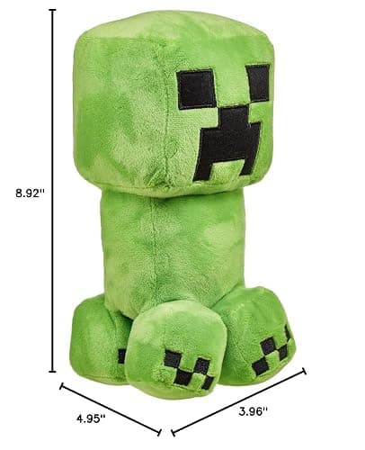 Mattel Minecraft Basic Plush Character Soft Dolls, Video Game-Inspired Collectible Toy Gifts for Kids & Fans Ages 3 Years Old & Up thumbnail 3