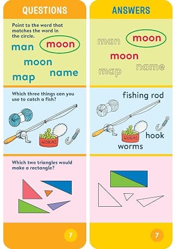 Brain Quest Kindergarten Smart Cards Revised 5th Edition (Brain Quest Smart Cards) thumbnail 4