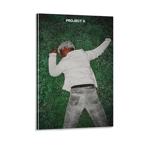 Ken Carson - Project X Posters & Prints on Canvas Wall Art Poster for Room Decor Frame:12x18inch(30x45cm) - Image 1