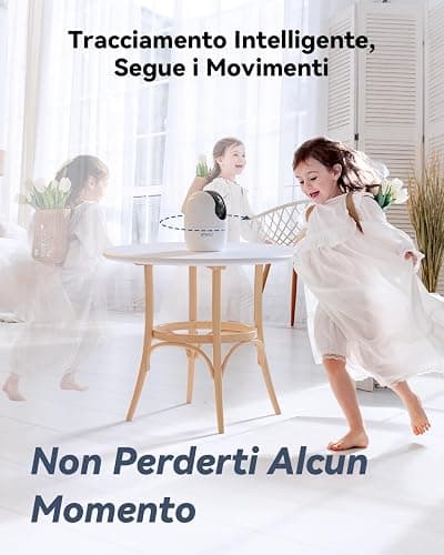 Imou 3K Telecamera WiFi Interno con One-Touch Chiamata, 5MP Videocamera Sorveglianza con Crociera Automatica, Rilevamento AI Umano/Animali, Visione Notturna a Colori, Modalità Privata, 2,4/5GHz thumbnail 10