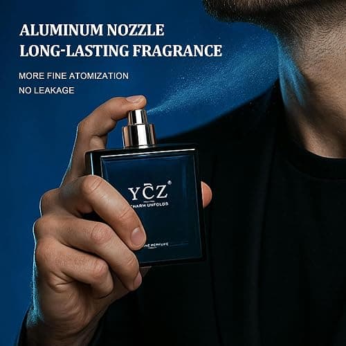 Ycz Midnight Marine Eau De Parfum For Men, 3.4 Fl Oz | Long-Lasting Fresh Marine Woody Fragrance With Grapefruit, Ginger, And Cedar Notes For Daily Wear, Date Nights, And Gifts. thumbnail 7