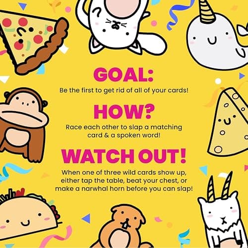 Taco Cat Goat Cheese Pizza Wildly Entertaining Card Game for Family and Group Game Night | Easy to Learn and Play with 10-15 Minute Rounds | Fun for Kids, Teens, Adults, and Families | 2-8 Players thumbnail 5