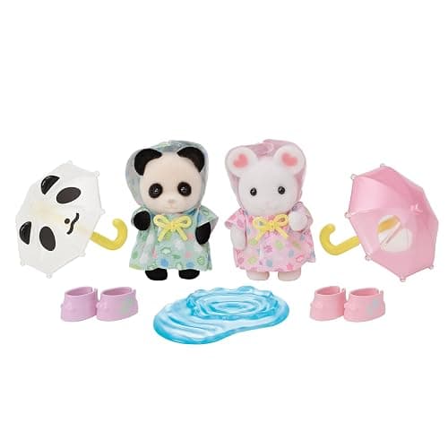 Calico Critters Nursery Friends - Rainy Day Duo - Image 1