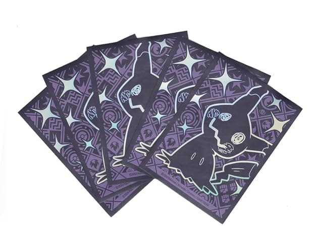 Pokemon Card Sleeves - Shiny Mimikyu - Paldean Fates - 65 Sleeve Pack - Image 1