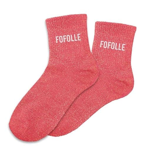 STC Chaussettes Paillettes Colorées Mot Fantaisie - Fofolle - Image 1