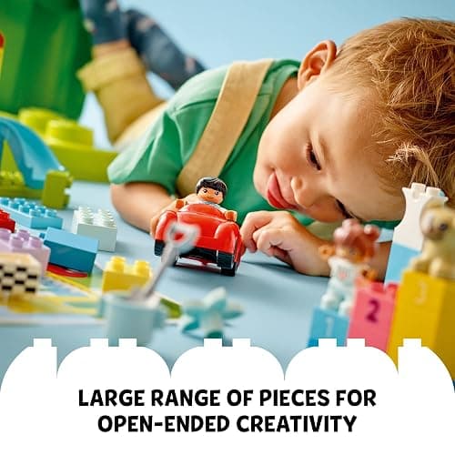 LEGO DUPLO Classic Deluxe Brick Box Building Blocks - Learning & Educational Toys for Toddlers, Preschool, Ages 1.5+ Years - Gift for Birthdays - Develop Fine Motor Skills - 10914 thumbnail 5