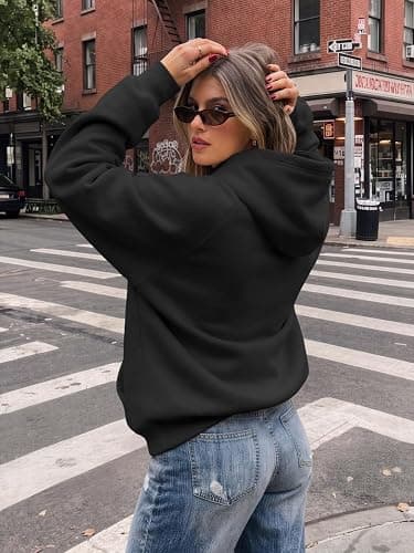 Trendy Queen Womens Oversized Hoodies Comfy Fleece Sweatshirts Comfort Pullover Fall Outfits 2026 thumbnail 4