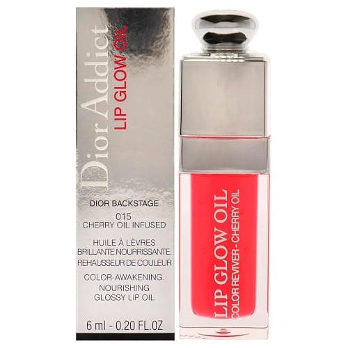 Dior Christian Addict Lip Glow Oil - 015 Cherry Lip Oil Women 0.2 oz, Glossy finish - Image 1