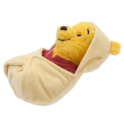 Disney Store Official Winnie the Pooh Plush with Blanket Pouch Babies Plushy in Baby Swaddle - Toy for Those who Love Plush Figure Toys, Cute Plushies, & Baby Stuffed Animals - 10 Inches thumbnail 4