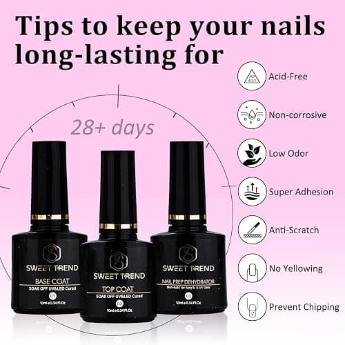 Acrylic Nail Kit with Drill: 20g Clear White Pink Acrylic Powder and Liquid Beginners Set - Professional Brushes Nail Tips Nail Supplies - Full Tools Extensions Starter for Women Home & Salon thumbnail 4
