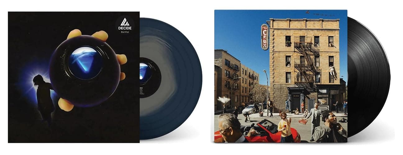 Djo: 2 Record Album Collection - Decide and The Crux - Blue Swirled and Black Colored Discs - Joe Keery P/K/A Djo - Image 1