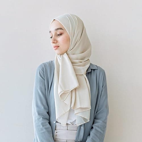 WHEATHUSK 24 Pack Chiffon Hijabs Head Scarf for Women Lightweight Breathable Solid Color Soft Chiffon Hijab Long Fashion Scarves Shawls Wrap for Muslim Women, 67 × 28 Inch thumbnail 6