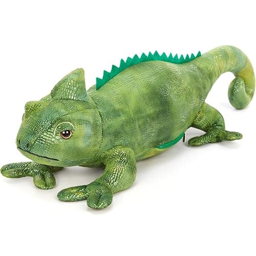 Karister Giant Lizard Stuffed Animal, 31.5 Inch Green Iguana Plush Pillow | Soft Cuddly Reptile Plush; Long Body for Hugs, Lounging & Bedtime Comfort; Birthday & Christmas Gift for Kids & Lizard Lovers thumbnail 8