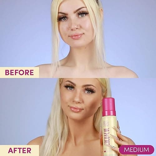 Coco & Eve Self Tanner Foam Kit - (Medium) Streak-Free Sunless Tanning Mousse, Tropically Scented Natural Looking Tan & Included Mitt Applicator, Vegan, Cruelty Free | Sunny Honey Bali Bronzing thumbnail 6
