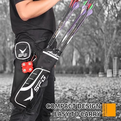SPG Arrow Puller Archery with Metal Belt Clip, Square Shape Archery Arrow Puller Gripper Target Remover Tool for Target Practice thumbnail 5