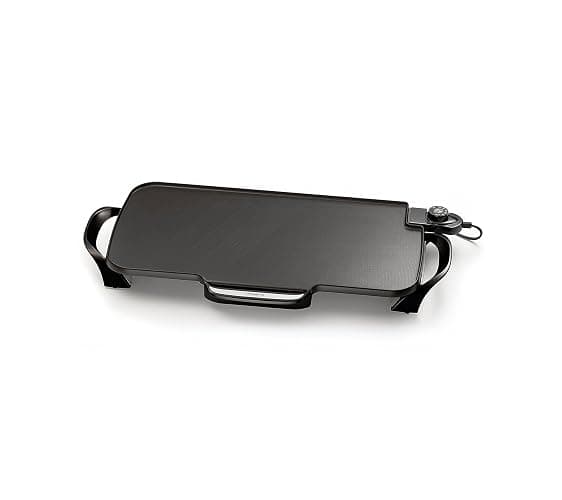 Presto 07061 22-Inch Electric Griddle with Removable Handles, Extra-Large Nonstick Ceramic Surface, Black thumbnail 2