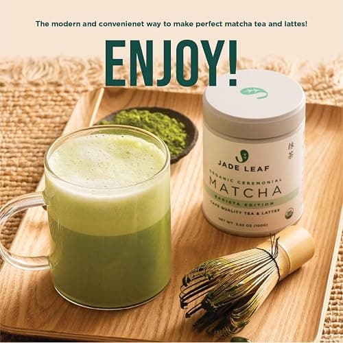 Jade Leaf Matcha - Traditional Porcelain Tea Bowl with Pour Spout - Hand Made Porcelain with White Matte Glaze - For Perfectly Whisked Green Tea (18 Ounce) - Great Gift for Matcha Lovers thumbnail 7