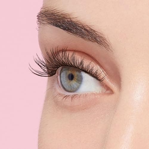 KISS imPRESS Falsies Self Adhesive Eyelashes, Press On Lashes, 12mm-14mm Glam Volume Lashes, Black, No Glue Needed, Invisible Band, 36 Lash Clusters & Non-Stick Applicator - Voluminous thumbnail 12